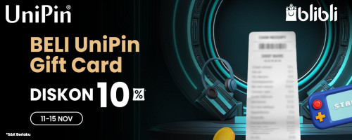 Beli UPGC di Blibli 11.11 Diskon hingga 7rb!